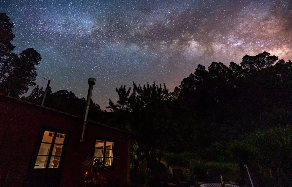 Astronomie La Palma: Sterne beobachten auf der Pool Finca La Placita