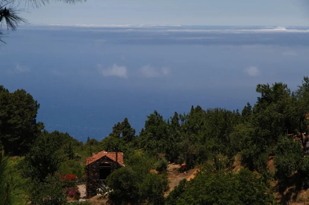 Romantik Finca El Rincon: Ferienhaus mit Meerblick auf der Hacienda La Palma
