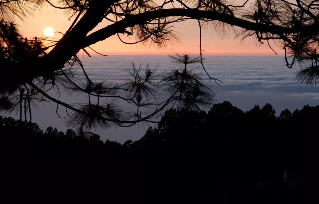 Villa El Sitio auf La Palma: Relaxen über den Wolken im Sonnenuntergang