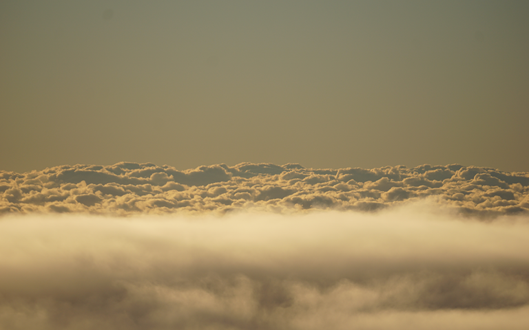 Mer de nuages Hacienda La Palma